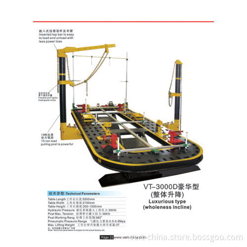 Car Body Bench with CE